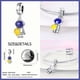 thumbnail image 4 of Charms Moda 925 Plata Esterlina Astronauta Serie Espacial Encantos Abalorios Compatible Con Pandora 925 Pulseras Originales DIY Aniversario Joyería 2023, 4 of 4