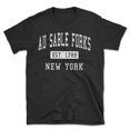 thumbnail image 1 of Au Sable Forks New York Classic Established Men's Cotton T-Shirt, 1 of 1