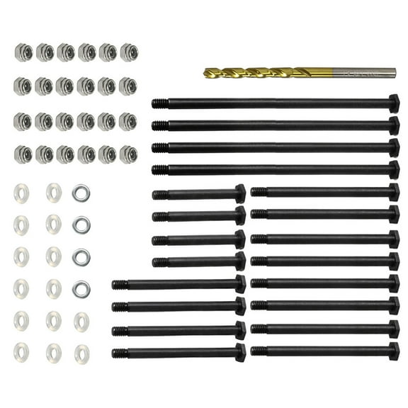Rc Accessory 45# Steel Front and Rear Suspension Pins Set for TRAXXAS X-MAXX Monster Trucks