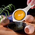 thumbnail image 6 of Qnjujn Stainless Steel Egg Yolk Separator - Efficient White/Yolk Splitter with Leak-Proof Design, Dishwasher Safe for Baking Cooking Kitchen Tool, 6 of 7