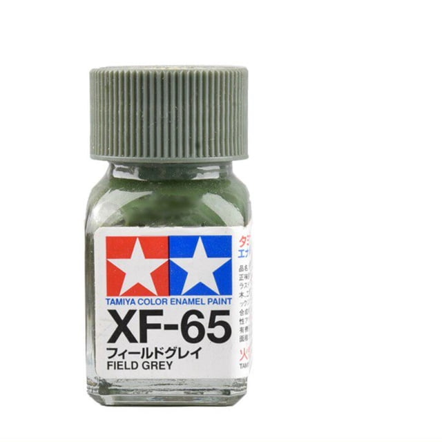 Tamiya XF-65 Flat Field Gray Enamel Paint 10ml for Scale Models Miniatures