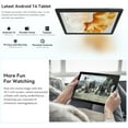thumbnail image 6 of AEEZO 10.1 Inch Tablet with Audio Speaker Base, 14GB RAM 64GB ROM, Octa-Core Tablet PC, WiFi 6 Bluetooth 5, White, 6 of 9