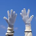 thumbnail image 1 of Guantes de invierno para mujer, bonitos guantes con forro polar, cálidos y resistentes al frío, con pantalla táctil, suaves, para niñas, para ciclismo, estudiantes, modelos de otoño e, 1 of 4