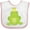 White and Pink, variant on Inktastic Frog Prince Boys or Girls Baby Bib