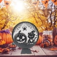 thumbnail image 1 of AKEGAMN Clearance! Halloween Decorations Indoor Glass Globe 6.3" Battery Operated LED Lights With Bat Pattern Black Halloween Decor For Table Home Halloween Decorations Indoor Glass Globe 6.3" Batte, 1 of 6
