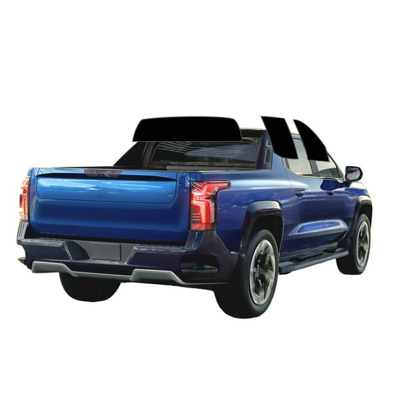 Haiy Co - PreCut 2Ply 05% Window Tint Film Kit For 2025 Chevrolet Silverado 1500 Crew EV -Side+Rear Window