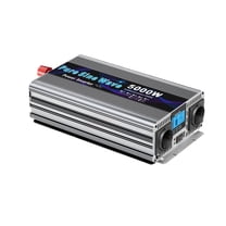Pure Sine Wave 12V Inverter 5000W LCD Camper Solar Truck & Home Power