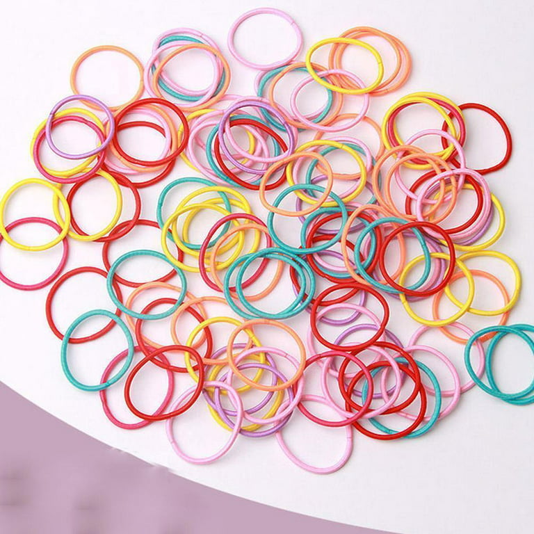 Small Rubber Band Children's Hair Tied Color High Elasticity R1D1
