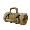 thumbnail image 4 of Roll up Tool Bag Organizer with 5 Different Pouches for Car Garage or Work Shop Professional Water Resistant Heavy Duty Compact Wrench Roll Khaki, 4 of 9