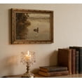 thumbnail image 5 of Vintage Carved Gold Frame Mallard Canvas Wall Art,Tranquil Lakeside Nature Wildlife Painting Picture Wall Decor Country Plant Farmhouse Style Poster Print Artwork for Living Room Home Decoration, 5 of 17