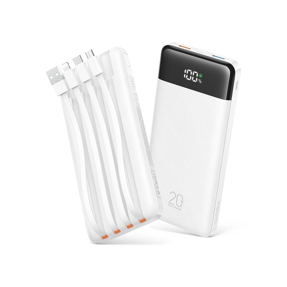 Power Bank Orfeika 20000 mAh, 20 W, carga rápida, 6 salidas