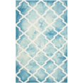 thumbnail image 1 of Safavieh Dip Dyed Turquoise Contemporary Rug - 8' x 10', 1 of 2