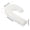 White-1, variant on J Shape Pillow Neck Back Pillow Side Sleeper Contour Pillow with Ear Hole for Sleeping on Your Side for Neck Shoulder