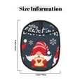thumbnail image 3 of Pofeuu Three Cute Christmas Gnomes Print Silicone Pot Mat Mitten With Hanging Loop Heat Resistant Oven Mitts Non-Slip Bbq Baking Smoking Potholders, 3 of 7