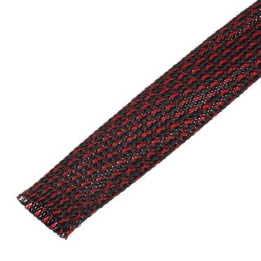 Unique Bargains Manchon d'Isolation pour Tresses, 16.4 Pieds-32mm Haute Température