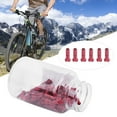 thumbnail image 4 of 100Pcs Aluminum Alloy Spoke Caps, Spoke Covers Nipples BikeS Spokes Accessory, 4 of 7
