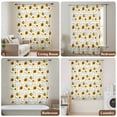 thumbnail image 6 of Sunflower Sheer Curtains 84 Inches Long, Summer Botanical Farmhouse Floral Elegant Light Filering Curtains, Breathable Simi Curtain Privacy Drapes for Living Room Bedroom Lightweight Window Treatment, 6 of 9