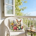 thumbnail image 4 of EGNMCR Easter Decorations, Easter Cartoons Bunny Patterns Home Decor Sofa Cushion Covers Various Festive Printed Cushion Covers Suitable For Easter Holiday Decoration Linen pillowcase, 4 of 6