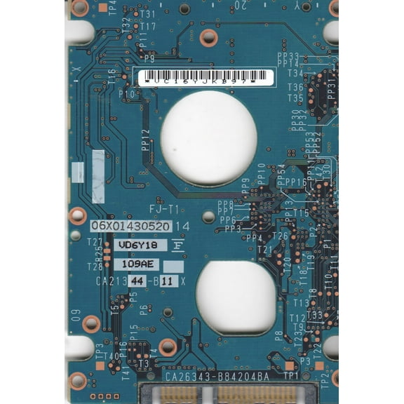 MHW2060BH, PN CA06820-B30100DL, Fujitsu 60GB SATA 2.5 PCB