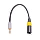 thumbnail image 3 of Jack estéreo Cable de audio Micrófono Cable Adaptador Convertidor AUX kusrkot línea de sonido, 3 of 8