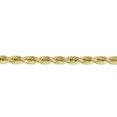 thumbnail image 3 of 10K Yellow Gold 6mm Handmade Diamond Cut 30 inch Rope Chain 30 Inch, 3 of 6
