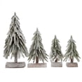 thumbnail image 1 of Mini árboles de Navidad VGIA, aerosol de nieve separado, 4 unidades, 14,2 cm, 1 of 5