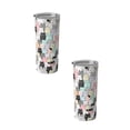 thumbnail image 1 of Duo de termos de 590 ml diseño cute de gatos, 1 of 6