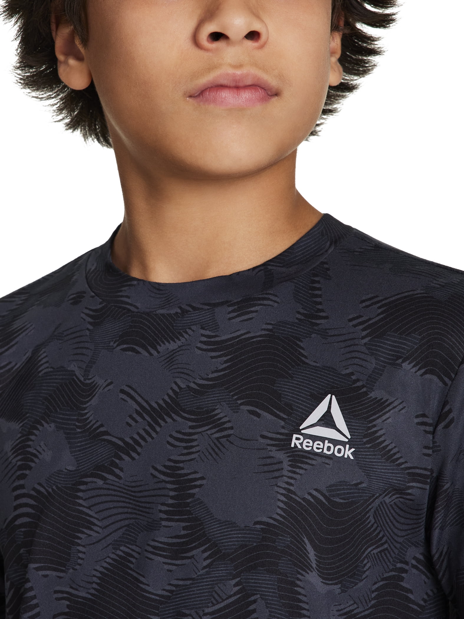 Reebok Boy's Legacy Athletic Core Short Sleeve T-Shirt, Sizes 4-18