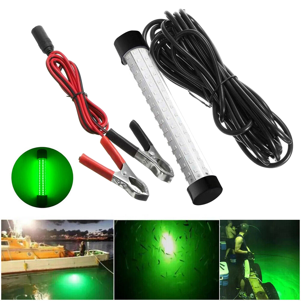 LED Submersible Fishing Light,Underwater Night Fishing Finde Squid