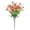 B, variant on Artificial Morning Glory Bouquet with Blue Edged Flowers for Outdoor Porch Patio Garden Home Decor, Lifelike Faux Plant for Spring Summer Decoration