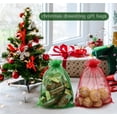 thumbnail image 4 of Bolsas de regalo Jexila Green Orgaza de 17 x 23 cm con cordón, 100 unidades, 4 of 7