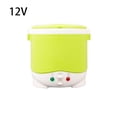 thumbnail image 2 of Wweixi Car Rice Cooker Mini Cooking Tools 24V Multifunctional 1L Electric Heater Dormitory House Food Steamer Appliance Machine 12V/green 12V, 2 of 8