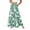 Mint Green, variant on Boho Palazzo Pants for Women Casual Trendy Vacation Wide Leg Pants Fall Lounge Drawstring High Waisted Trousers Blue, L