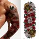 thumbnail image 5 of Etiqueta Engomada Del Tatuaje Del Brazo Vibrante brazo 3D tatuaje flor planta fresco falso tatuaje para hombres mujeres niños niñas (1) Tmvgtek Libre de BPA, 5 of 9