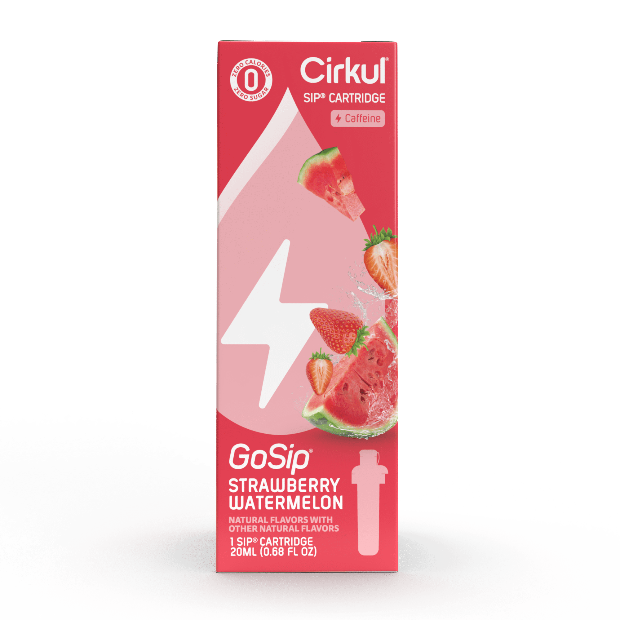 Cirkul Squeeze Pink Lemonade, Flavor Cartridge, Drink Mix, 1-Pack, Size: 20 ml