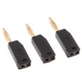 thumbnail image 3 of 5 Pcs Sondes Banane 2mm instrument Mètre Noir, 3 of 7