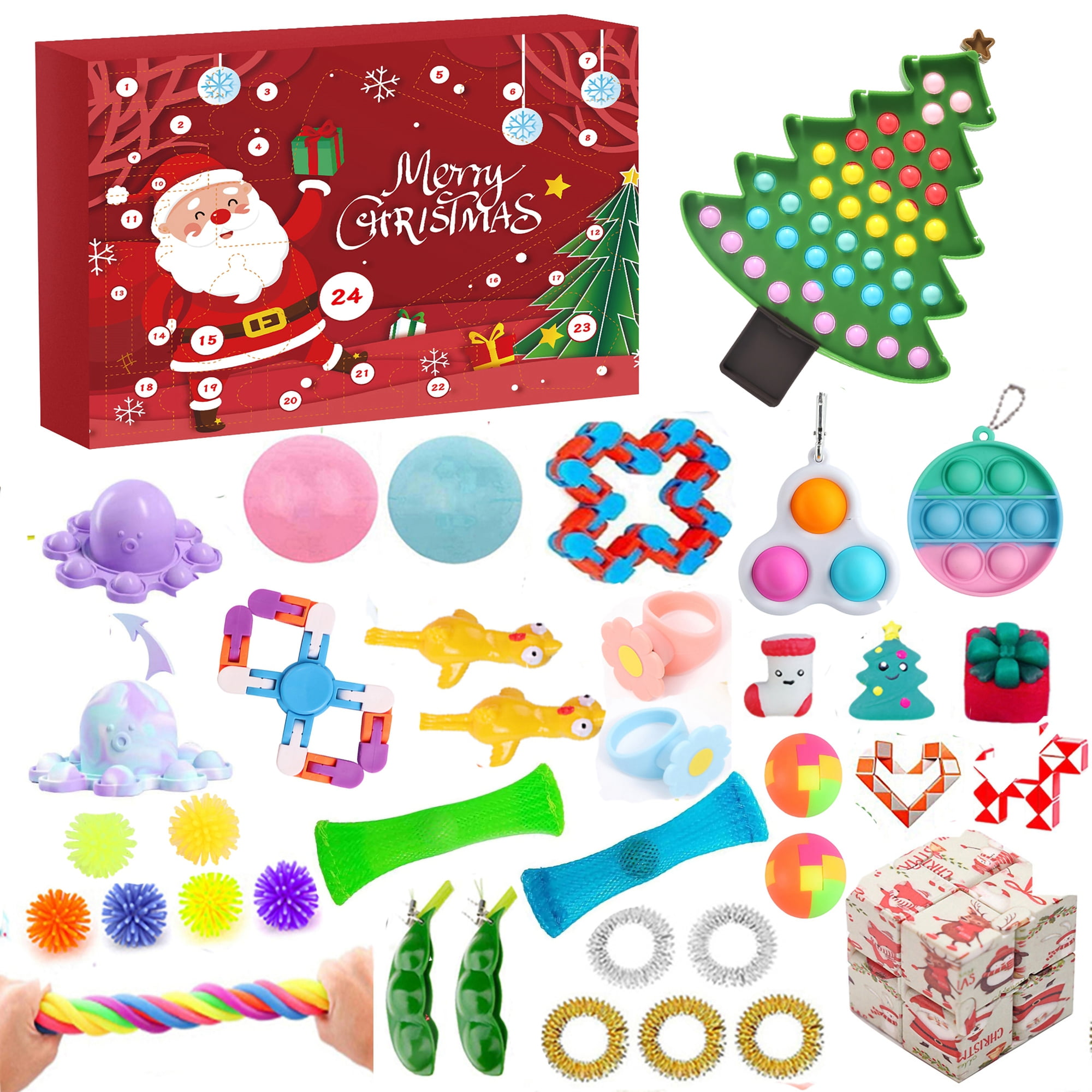 2021 Calendario de Asesoramiento de Navidad con 40 Dominican