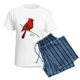 thumbnail image 5 of CafePress - Cardinal (2) Women's Light Pajamas - Women's Short Sleeve Print T-Shirt and Pants Light Cotton Pajama Set, 5 of 7