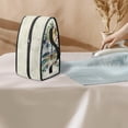 thumbnail image 3 of HELLHERO Iron Storage Pouch Zipper Handle Travel Steamer Bag Easy Storage Cleaning Watercolour Dragonfly Floral(Bag Only), 3 of 6