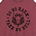 thumbnail image 3 of Instant Message - Do No Harm, Take No Bull - Women's Racerback Tank Top, 3 of 6
