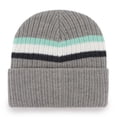 thumbnail image 2 of Men's '47 Charcoal Seattle Kraken Highline Cuffed Knit Hat, 2 of 2