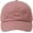 Mauve, variant on MIRMARU Peaceful Mind Embroidered 100% Cotton Stonewashed Dad Hat Baseball Cap for Men & Women