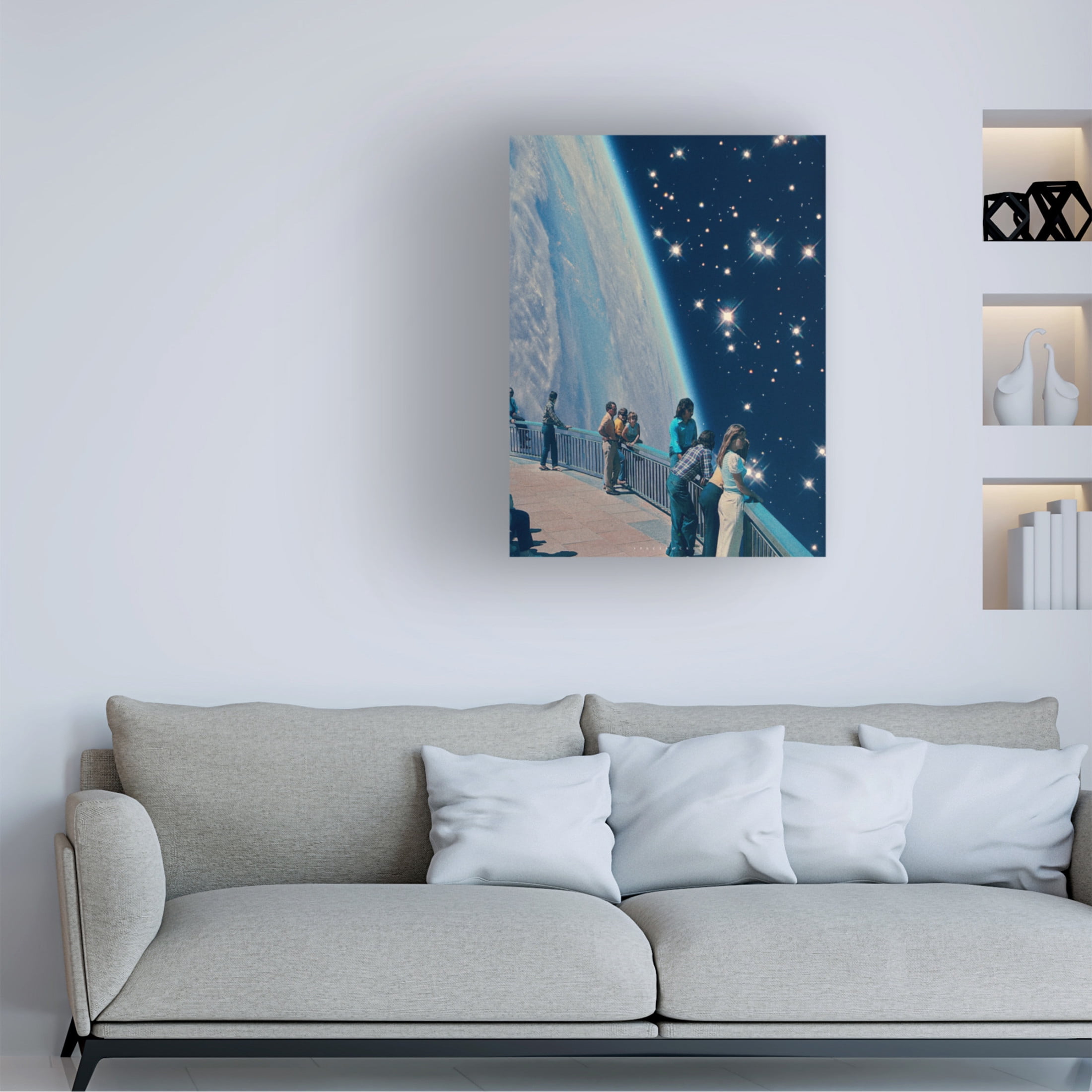 Trademark Fine Art spacerocket art  397 Canvas Wall Art