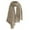 Khaki, variant on Women Autumn Winter 2024 New Korean Retro Shawl Imitation Warm Flow Suger Scarf Classic Shawls Wraps