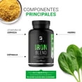 thumbnail image 2 of Fórmula de Hierro de 240 Cápsulas con Levadura de Cerveza y Espinaca. Ingredientes naturales. Iron Blend B Life. BLIFE cápsulas, 2 of 7