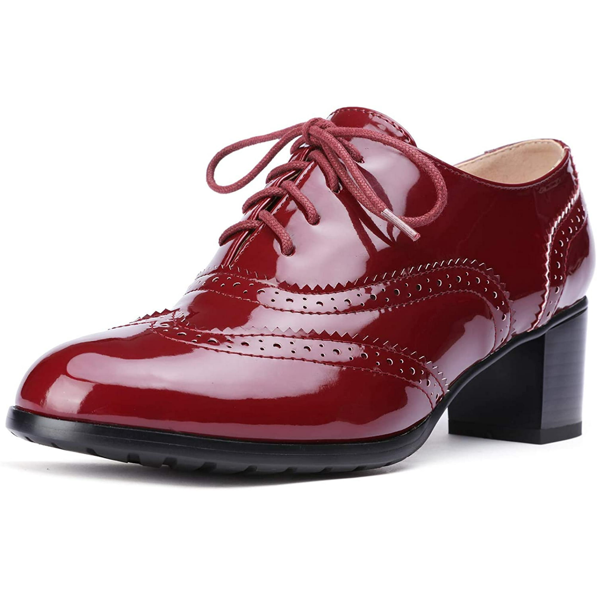 Leather oxfords womens sale