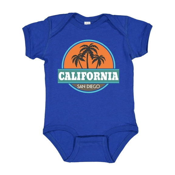 Inktastic San Diego California Boys or Girls Baby Bodysuit