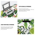 thumbnail image 5 of Bingfone Watercolor Green Tropical Luggage Cover Washable Suitcase Cover Protector Anti-Scratch Suitcase Cover Fits 18-32 Inch Luggage, 5 of 9