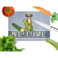 thumbnail image 2 of Carolines Treasures BB5697LCB Flashy Fawn Boxer Welcome Glass Cutting Board Large 12H x 16W multicolor, 2 of 2