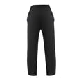 thumbnail image 2 of Pantalón Fruit Of The Loom para Mujer, Deportivo Felpa Negro Talla M, 2 of 4
